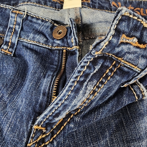 Silver Jeans Natsuki Midrise Bootcut Dark Wash Fade Size 29 - Picture 7 of 16